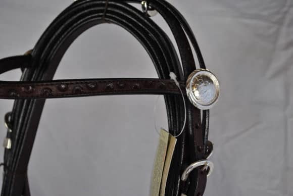 Miniature Leather Western Show Bridle