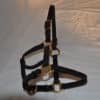 NEW USA Leather Halter, brass hardware mini to Hackney