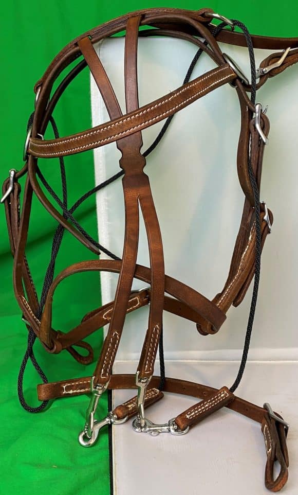 Horse Work Harness Open Bridle