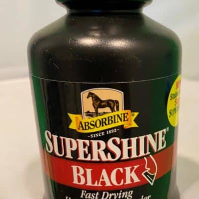 Absorbine SuperShine Black Fast Drying Hoof Polish & Sealer