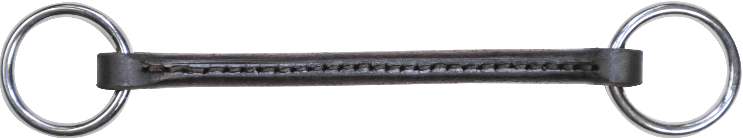 Bowman Round Leather Overcheck Bit | Herron's Tack