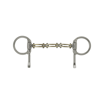 Bowman Half Cheek Mule Bit with Stainless Steel Pivot Points